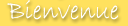 bienvenue